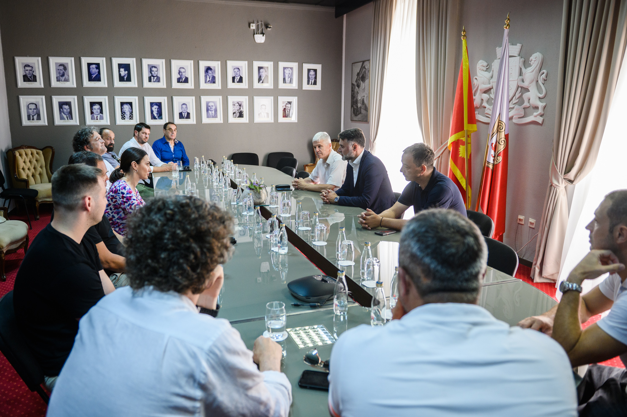 POTPREDSJEDNICI OPŠTINE KOTOR PRIMILI U POSJETU LEGENDE VATERPOLA